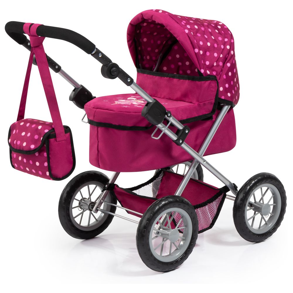 Bayer - Pram Set Trendy Fits Baby Doll - 46 cm