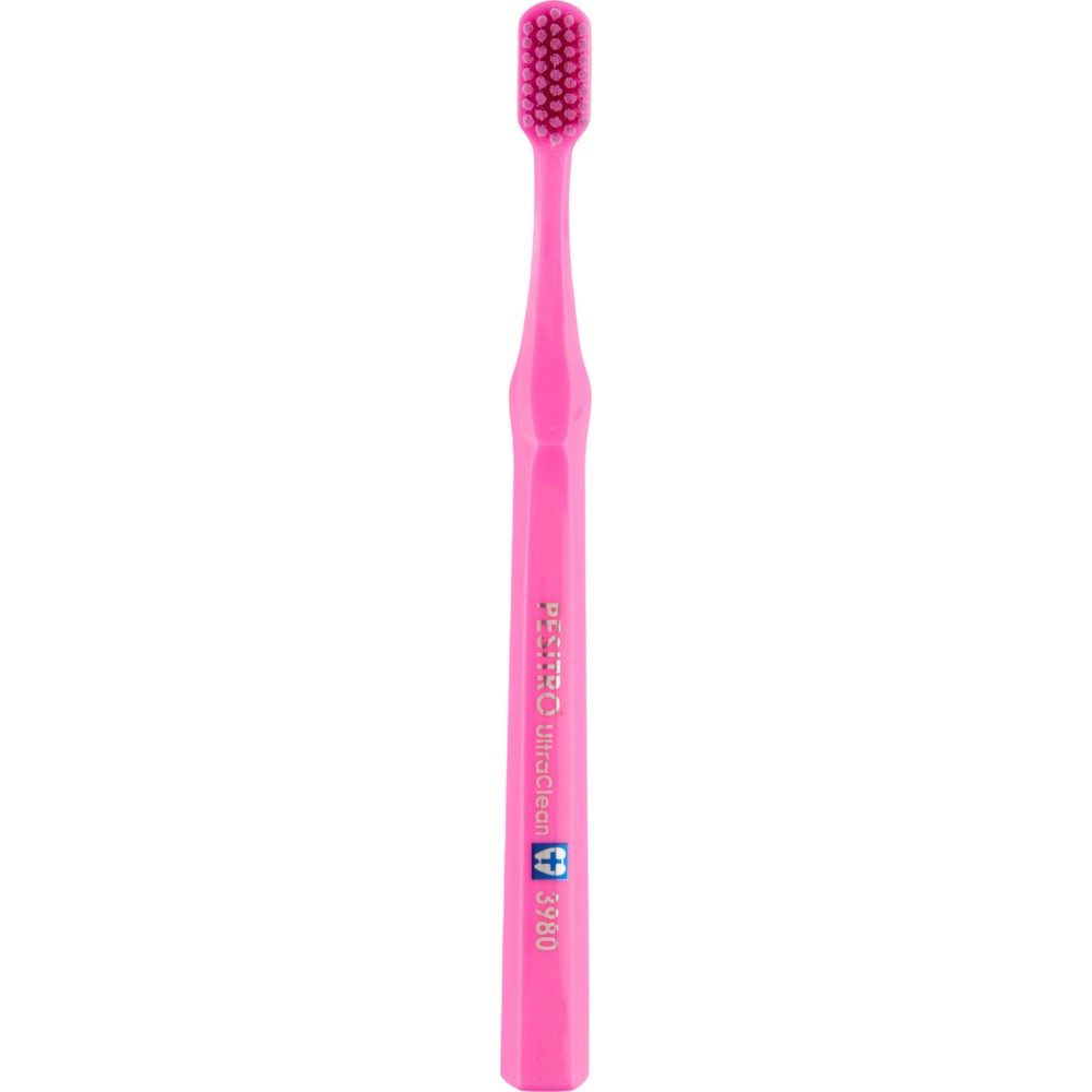 Pesitro - UltraClean 3980 Super Soft Toothbrush - Pink