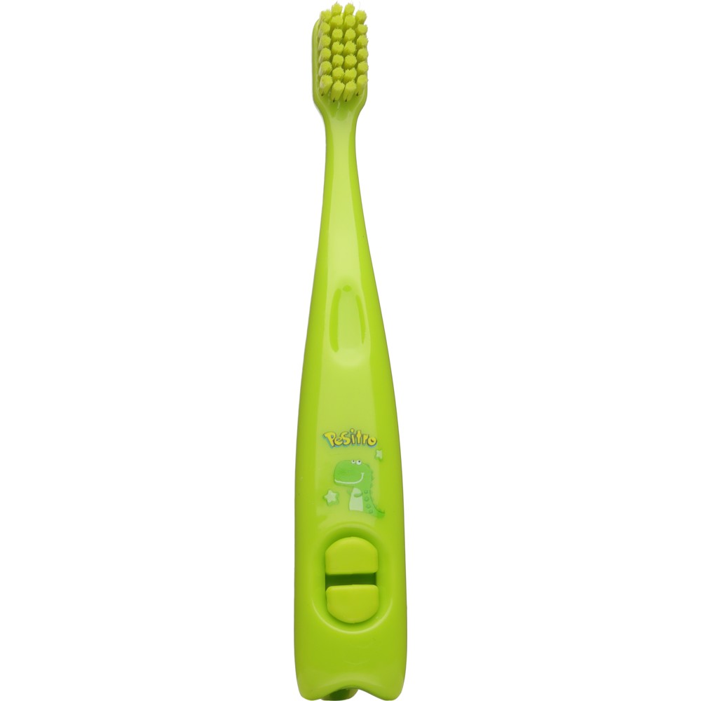 Pesitro - UltraClean Clever Ultra Soft Kids Toothbrush - Green