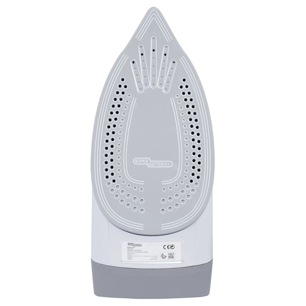 سوبر جنرال - مكواة بخار بقاعدة تيفلون غير لاصقة - 2400 واط