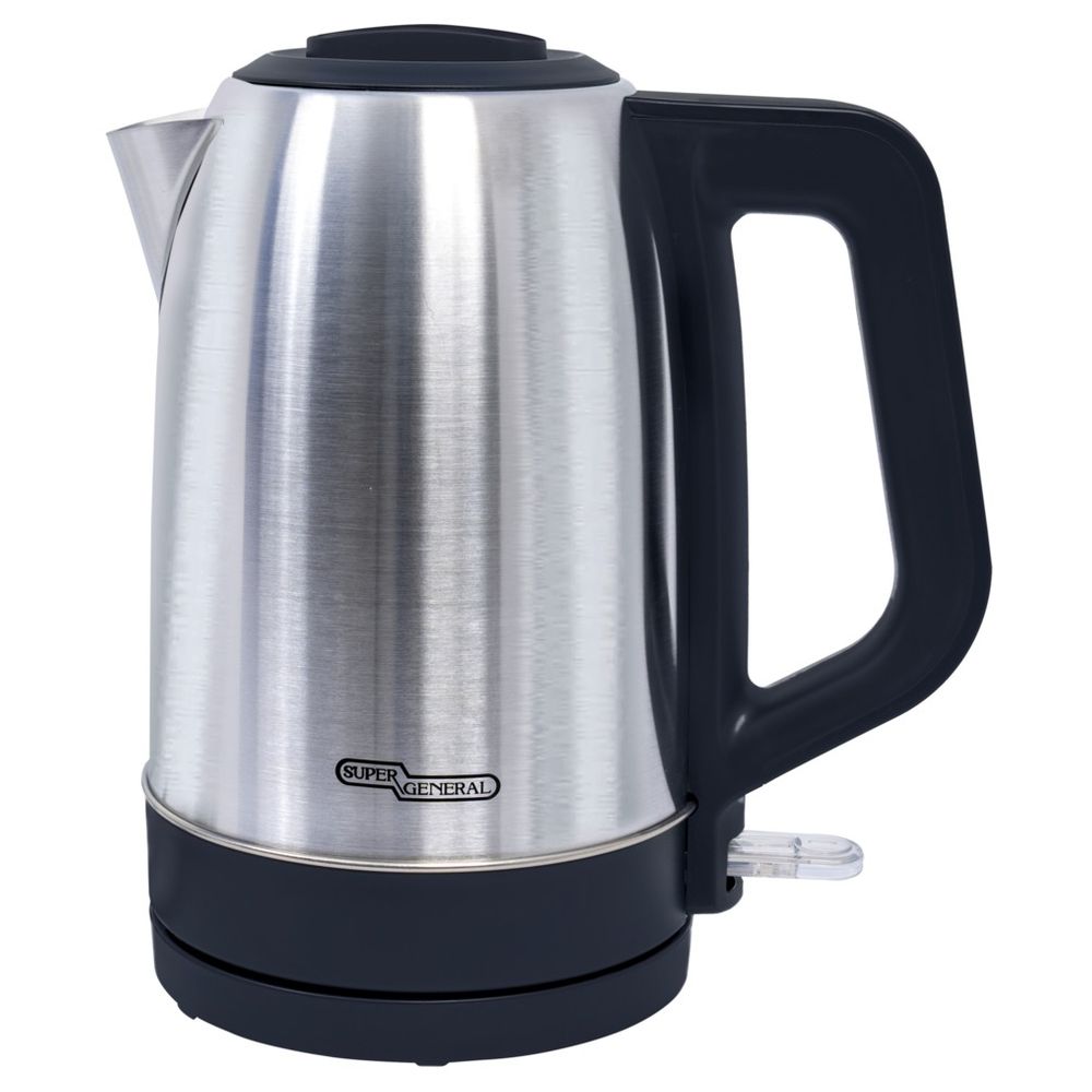 سوبر جنرال - غلاية ستانلس ستيل - 1.7 لتر - 2200 واط