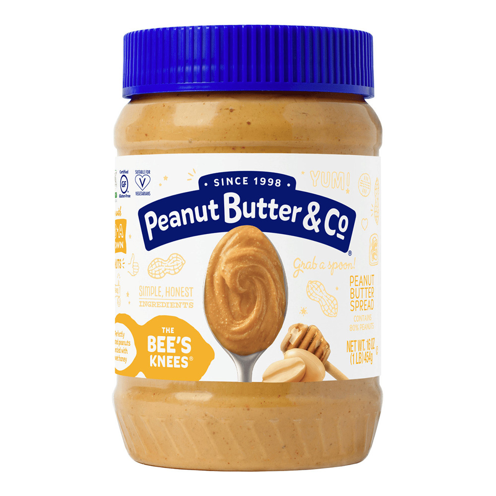 زبدة الفول السوداني من بينات بتر آند كو. - زبدة الفول السوداني - 454 غرام