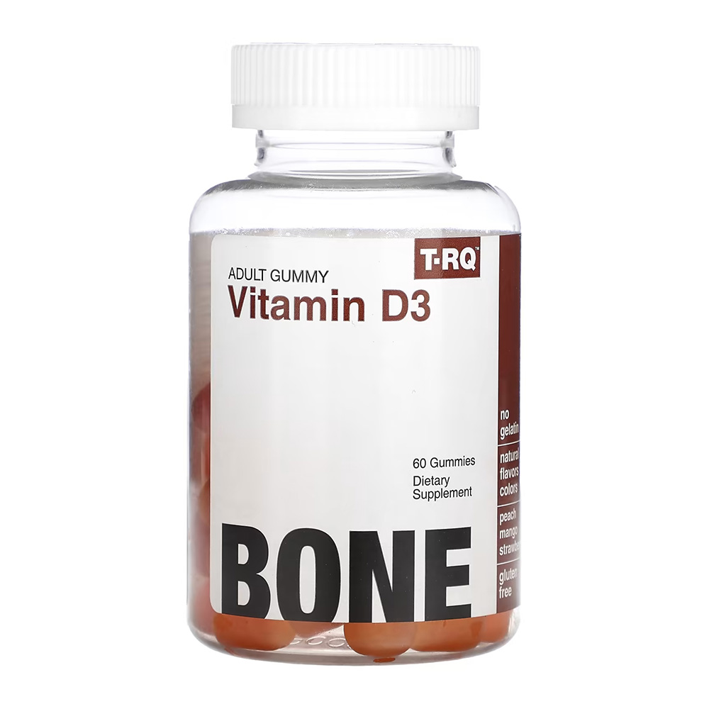 تي-آر كيو - فيتامين د3 على شكل علكة - 60 علكة