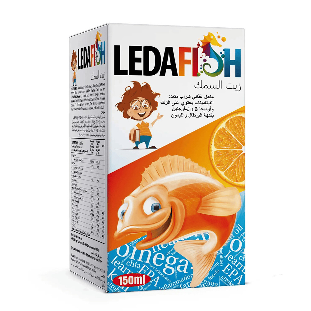 شراب زيت السمك ليدافيش - 150 مل
