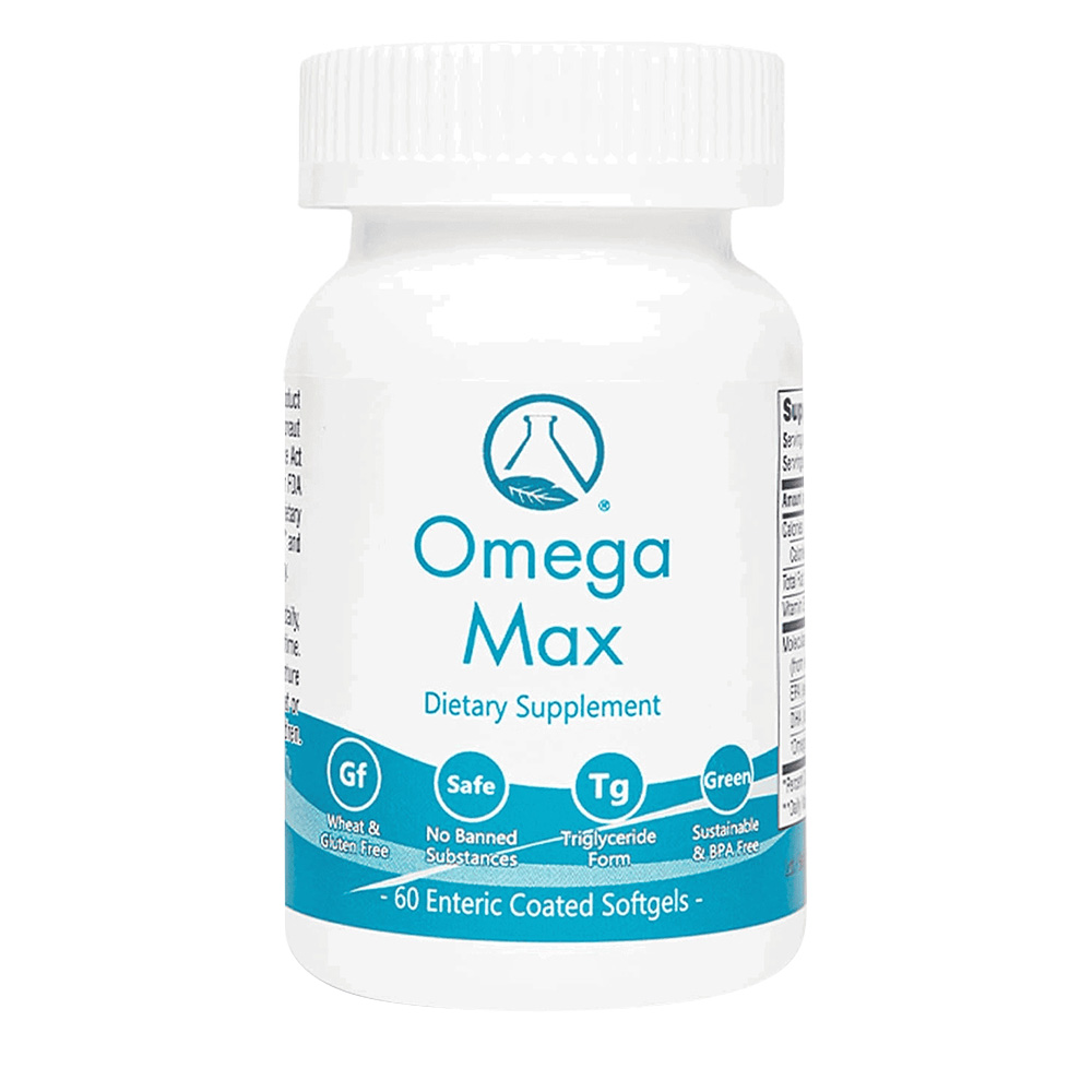 كبسولات أوميغا ماكس المعوية المغلفة - 60 قطعة