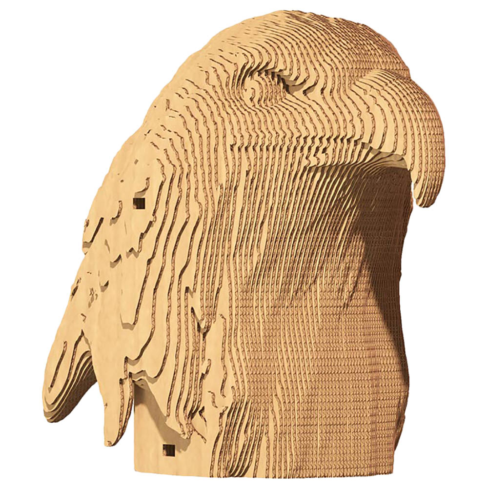 Cartonic - 3D Cardboard Sculpture Puzzle - Eagle - 73pcs
