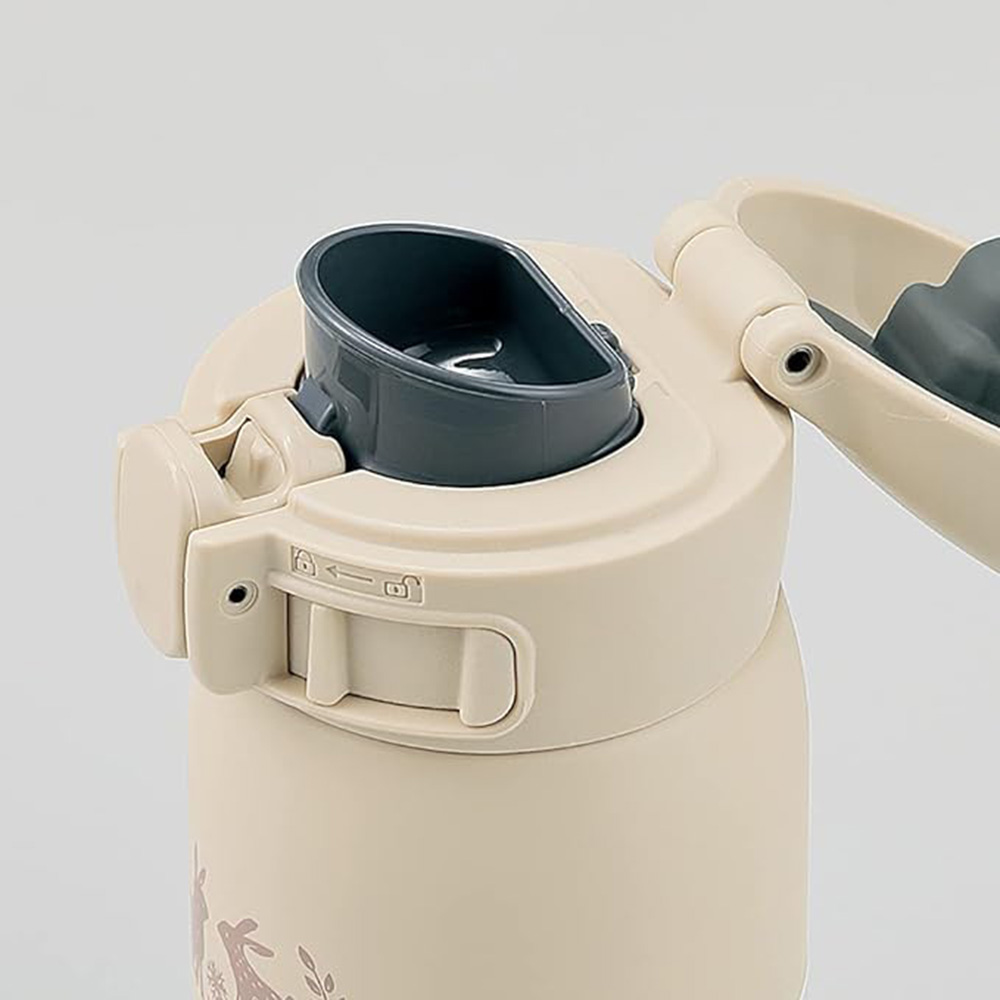 Zojirushi - Stainless Steel Vacuum Bottle - Beige - 240 ml