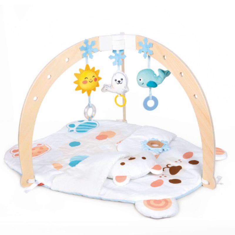 Hape - Snuggle Bear Foldable Activity Gym