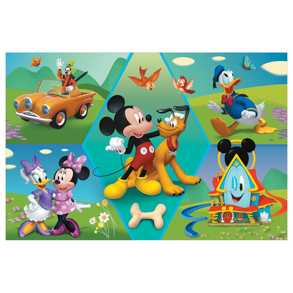 Mickey Mouse - It's Always Fun With Mickey Puzzle - XXL - 60pcs