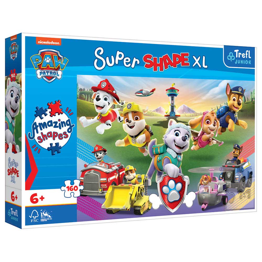 Paw Patrol - Jumping Dogs Puzzle - XL - 160pcs