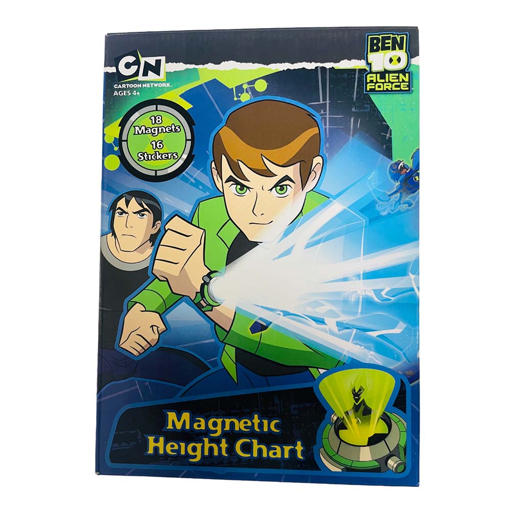 Ben 10 Alien Force: Magnetic Height Chart  - 34pcs