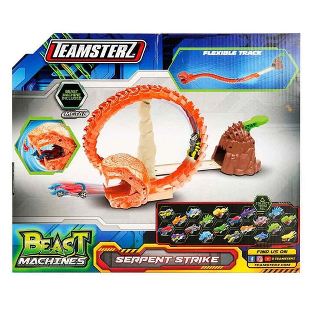 Teamsterz - Serpent Strike With 1 Car - 3-Inch