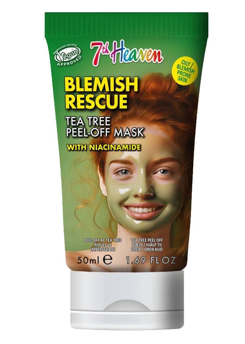 7th Heaven - Blemish Rescue Tea Tree Peel-Off Mask Tube - 50 ml