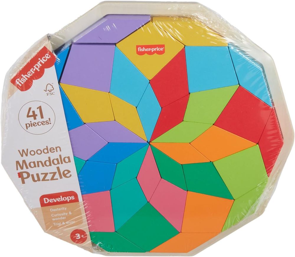 Fisher-Price Mandala Puzzle With Geometric Design