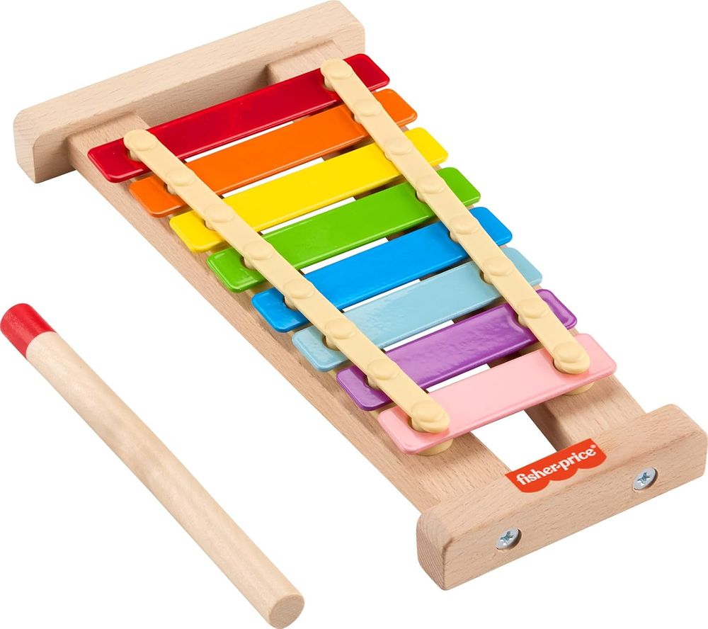 Fisher-Price Wooden Xylophone Musical Activity Toy