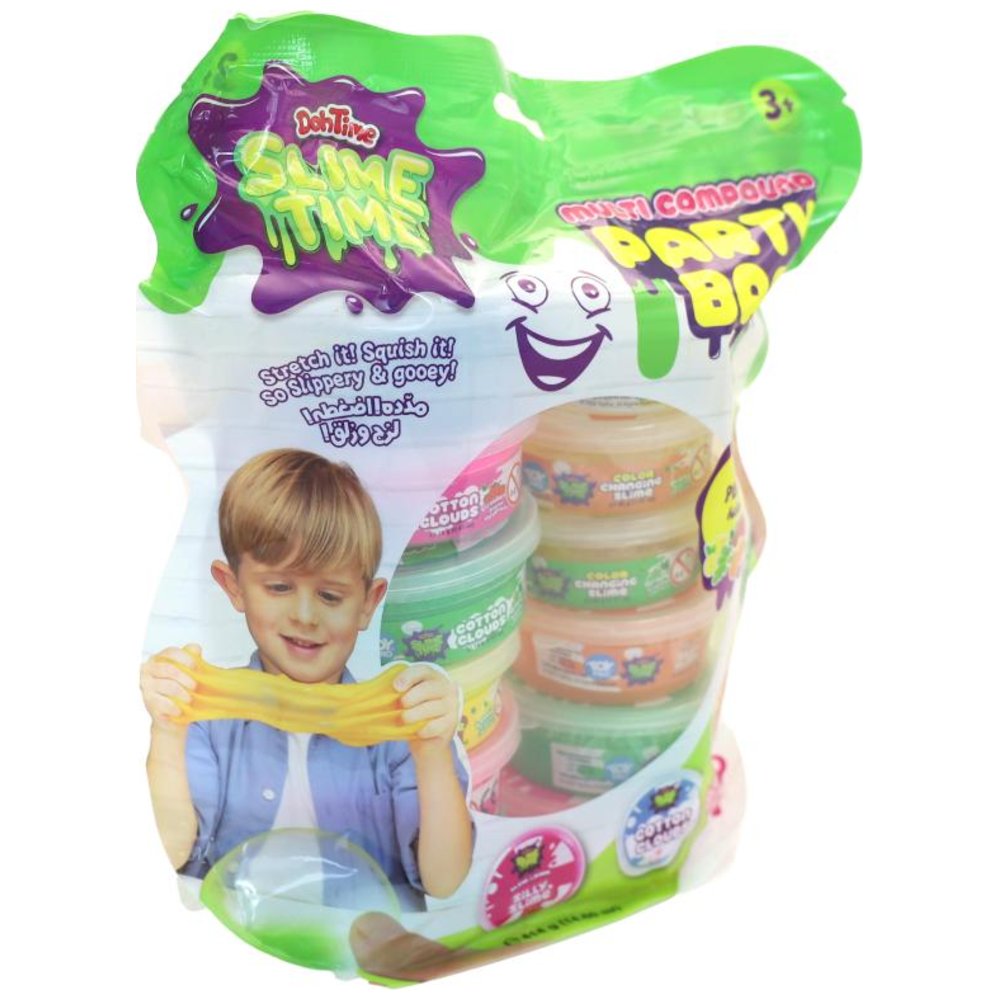 Dohtime - Slimetime Novelties Partybag Slime - 12pcs - 340g