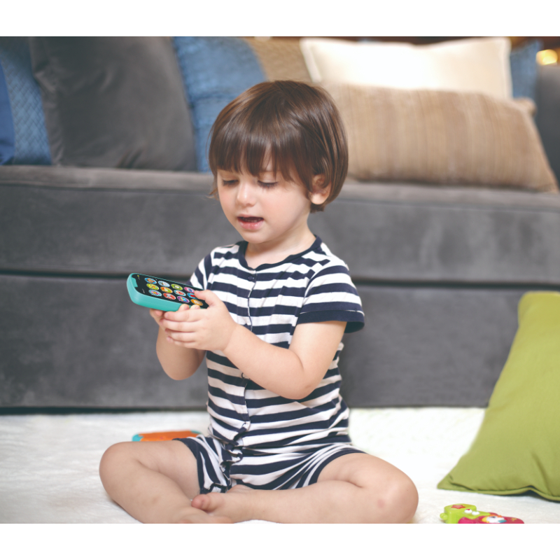 Hola - My First Smartphone Interactive Baby Phone Toy - Blue