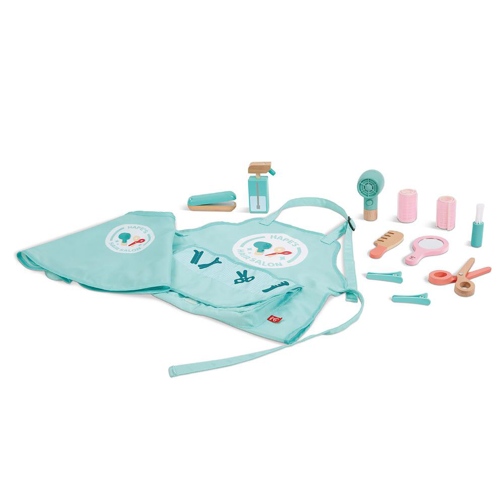 Hape - Realistic & Super Stylish Hair Salon Set - 15pcs
