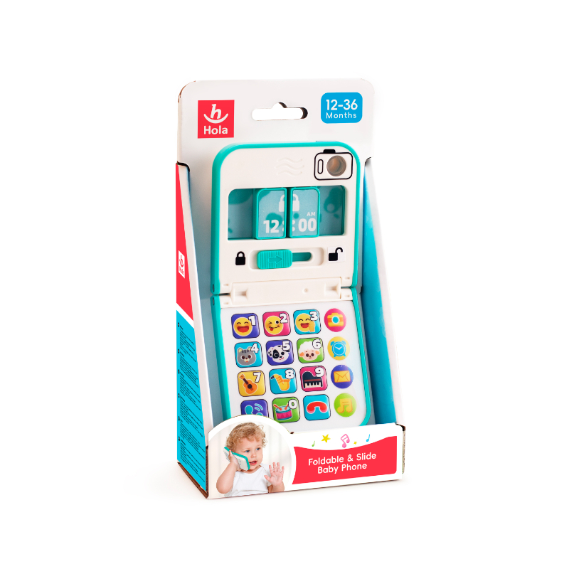 اولا - لعبة تفاعلية للهاتف الذكي قابلة للطي والانزلاق للأطفال