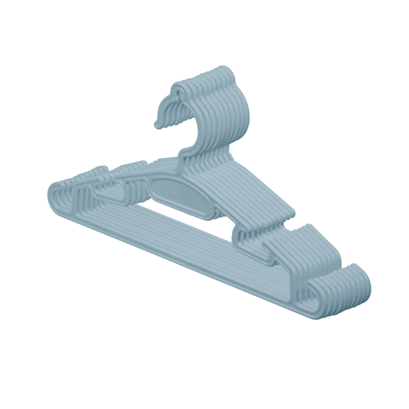 Inochi - Hara Thin Baby Cloth Hanger185 - 10pcs - Light Blue