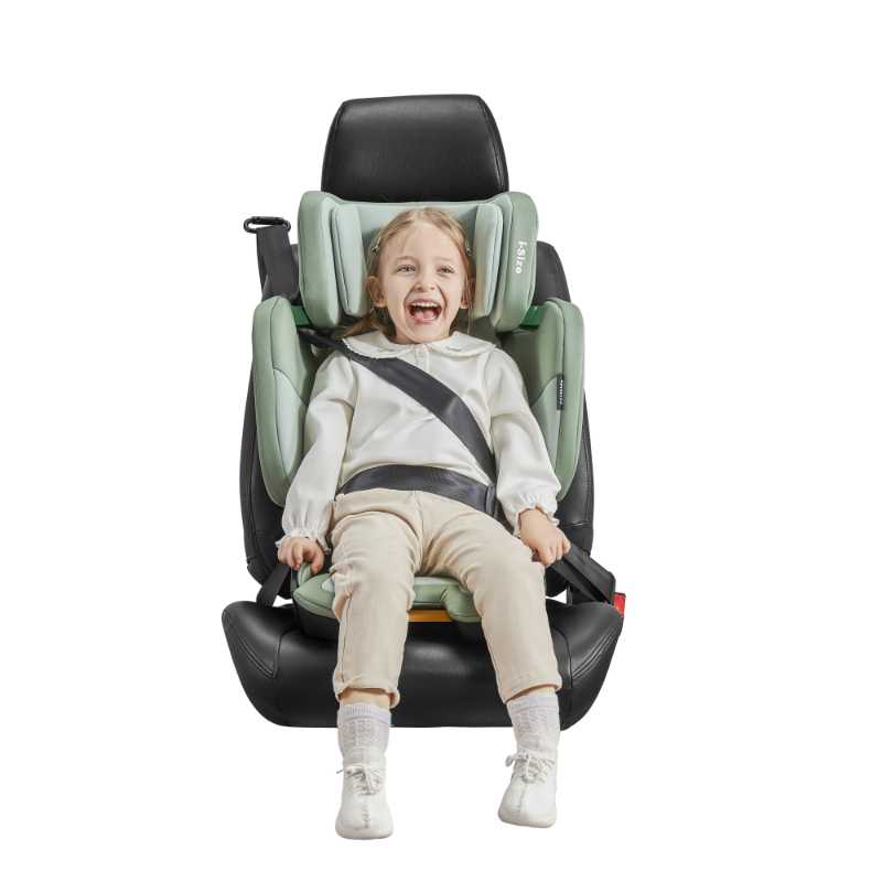 Jovikids - Rober i-Size Booster Car Seat ISOFIX Cabin Size - Green