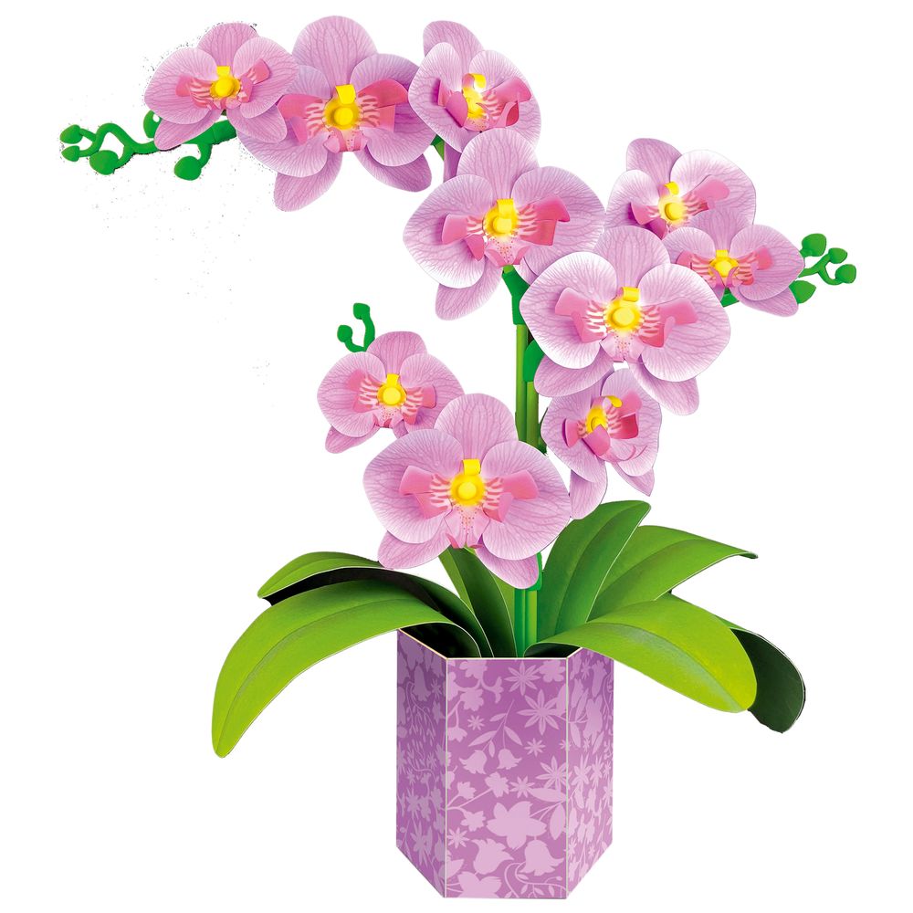 Educa - Floral Art Create Your Own Craft Kit - Orchid