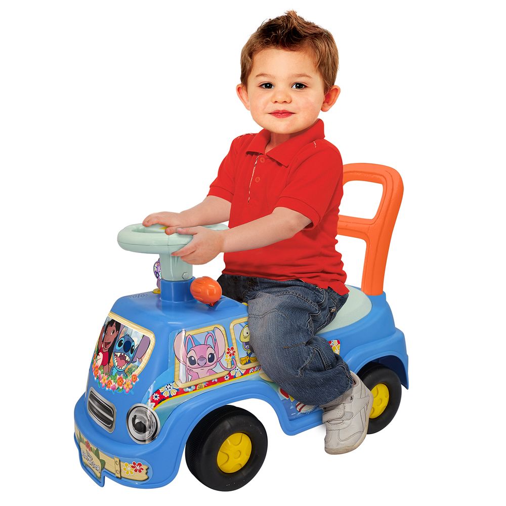 Kiddieland - Lights N Sounds Stitch Adventure Ride On Toy