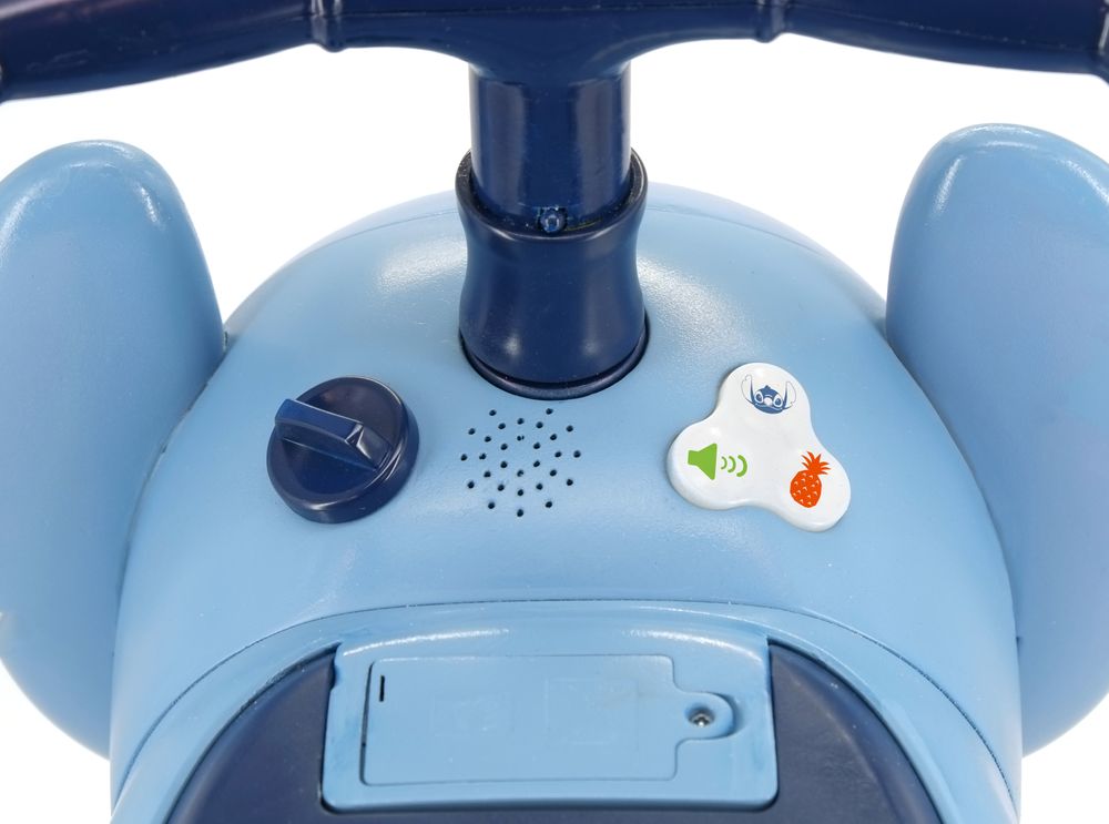 Kiddieland - Lights and Sounds Stitch Zoom Ride On