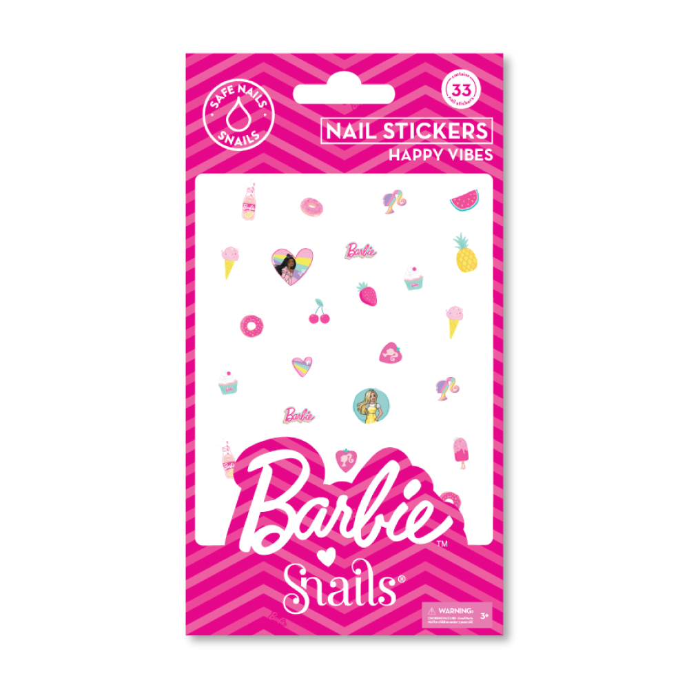 Snails - Barbie Nail Stickers - Happy Vibes - 33 Pcs