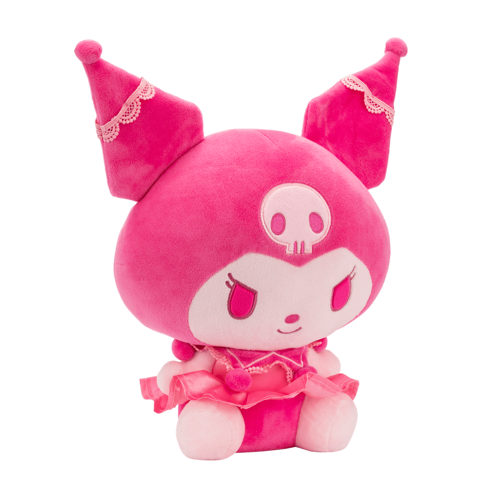 هالو كيتي - دمية محشوة W1 - كورومي - زهري أحادي اللون - 30 سم