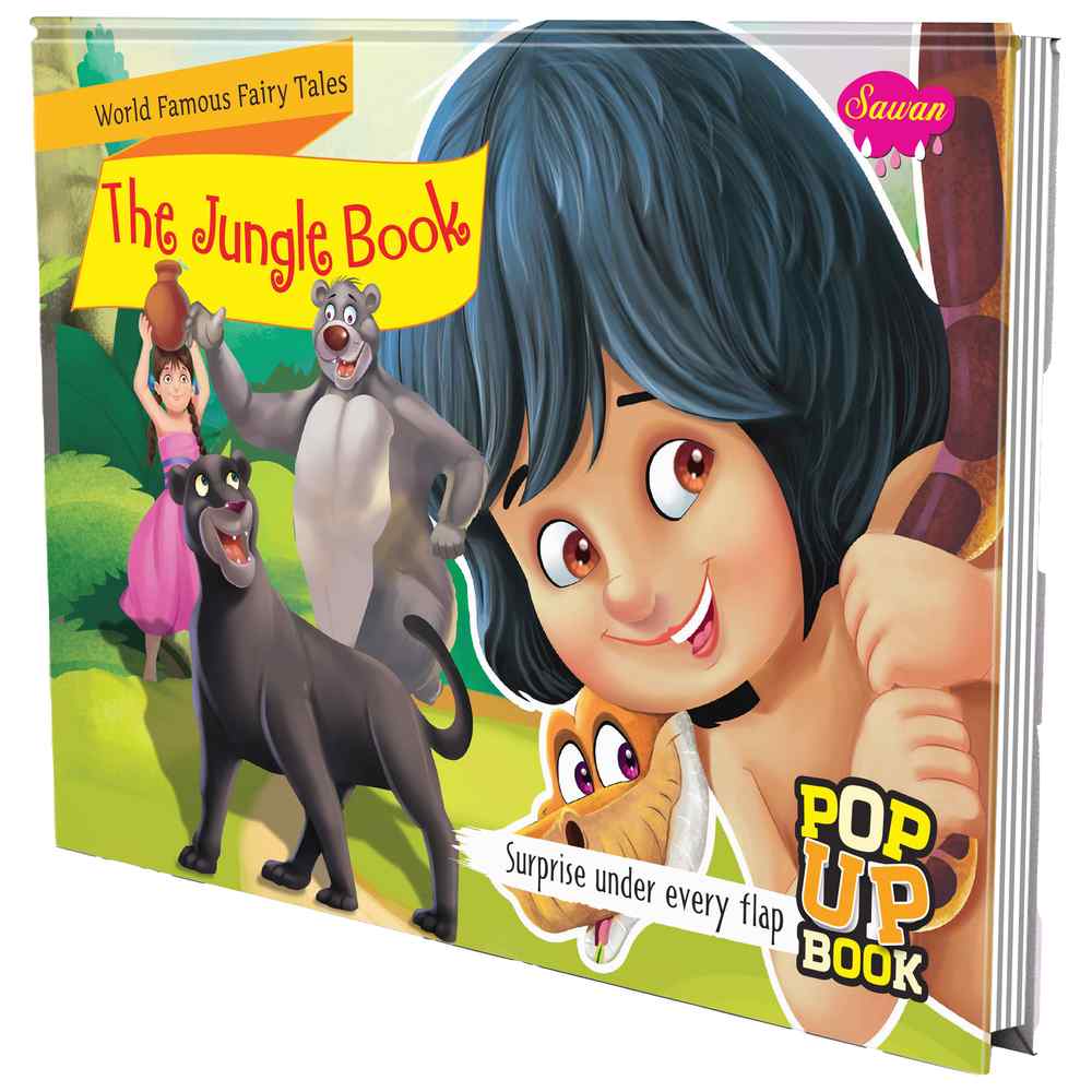 Sawan - World Famous Fairy Tales Pop Up Book - The Jungle