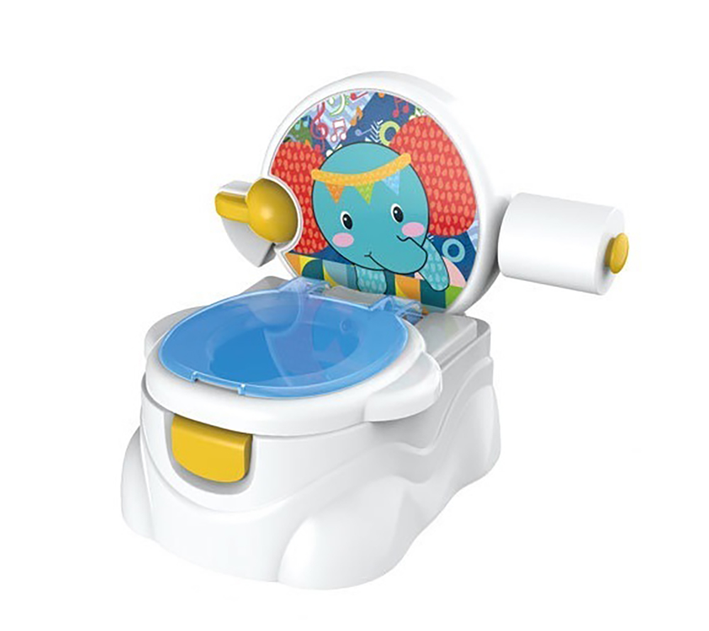 Little Angel Baby Potty Seat Training Toilet Chair With Lid - Blue