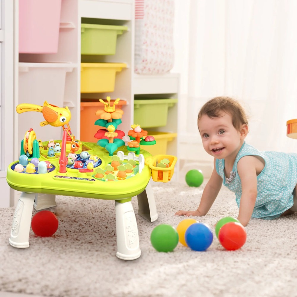 Little Angel Kids' 2-In-1 Multi-Function Activity Table - Multicolor