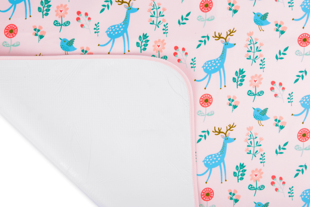 Night Angel - Baby Diaper Changing Mat Waterproof Portable & Foldable - Deer