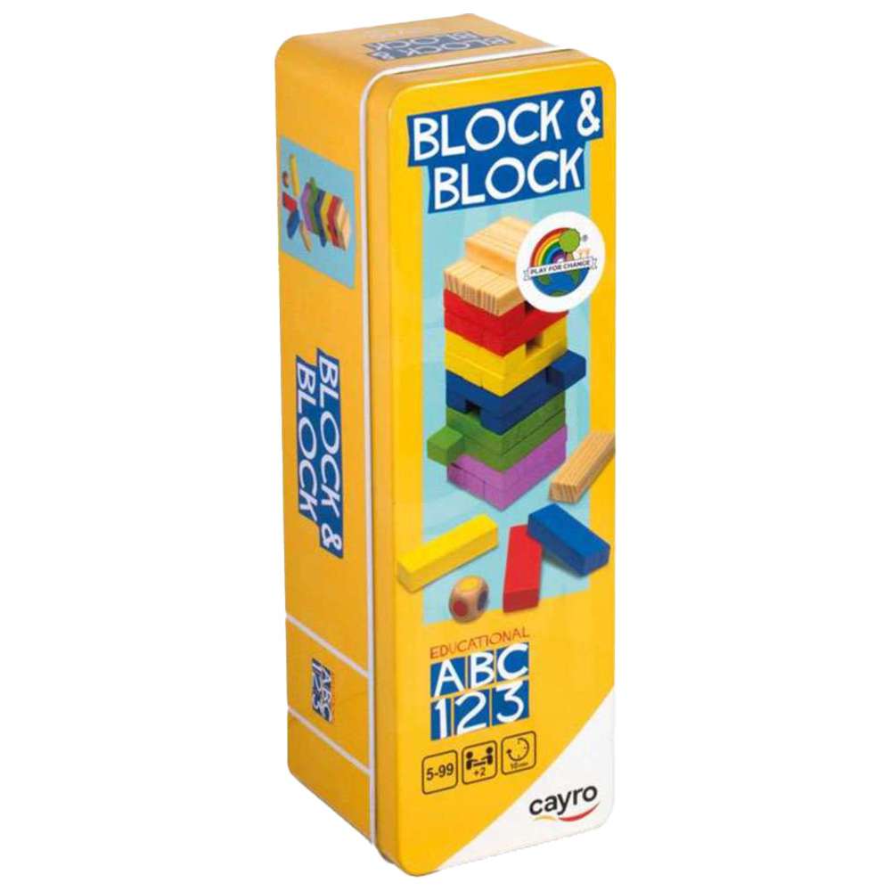 كايرو - لعبة التكديس بلوك & بلوك مع علبة معدنية - عدد 37 