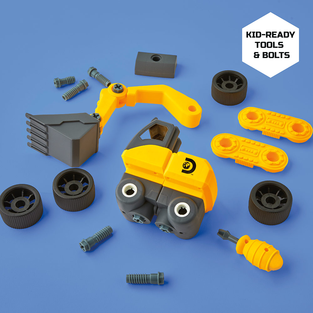 Discovery - DIY Construction Set - Excavator - 27pcs