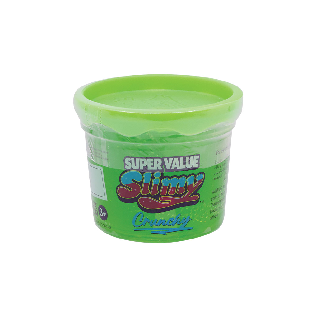 Slimy - Super Value Crunchy Slime - 109g - Color May Vary