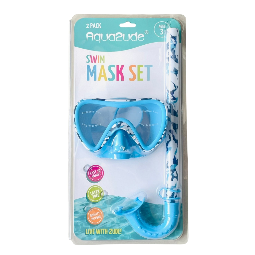 Bling2o - Aqua2ude Mask and Snorkel Set