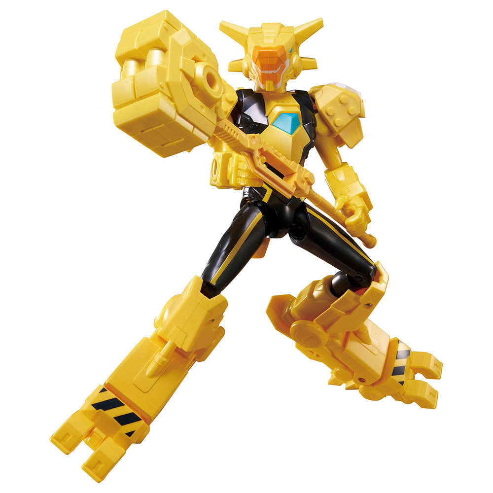 Quantum Heroes Dinoster - Armored Action Figure - Delby - 7.8 Inch