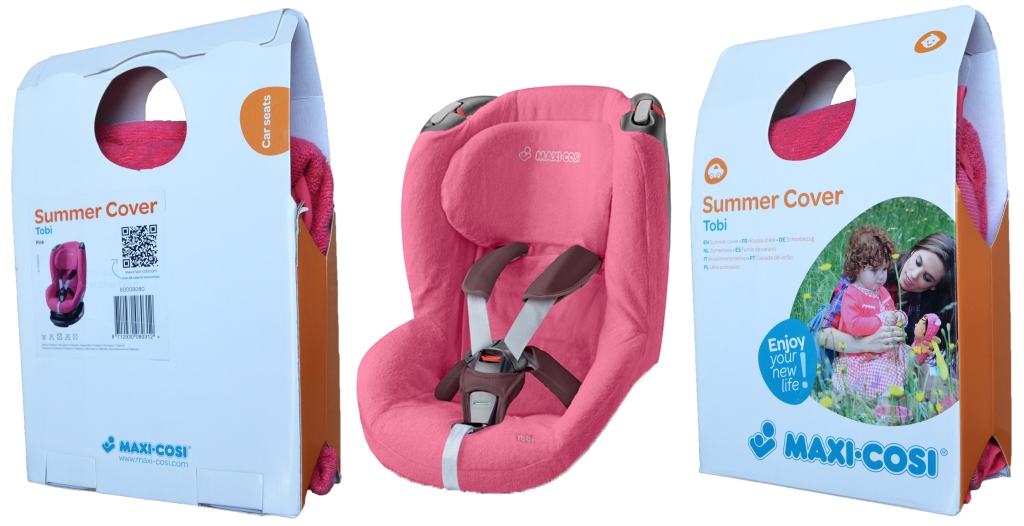 Maxi Cosi - Summer Cover For Cosi Tobi Car Seat - Pink