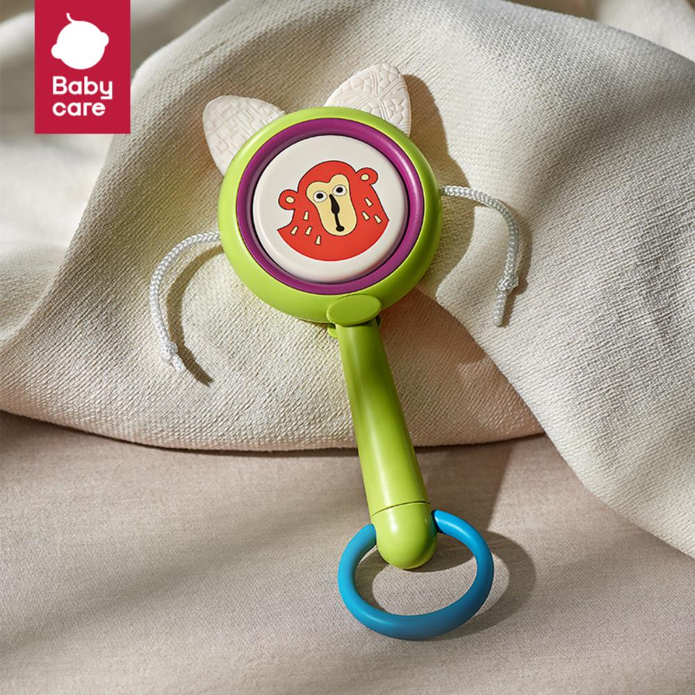 Babycare - Baby 3-In-1 Rattle Toys - Green