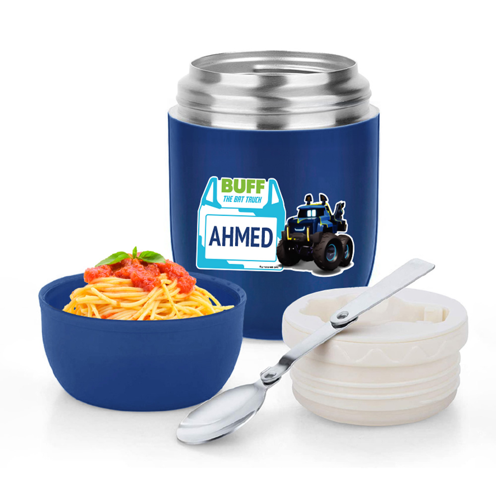 Essmak - Personalized Food Thermos - Batwheels - 475ml