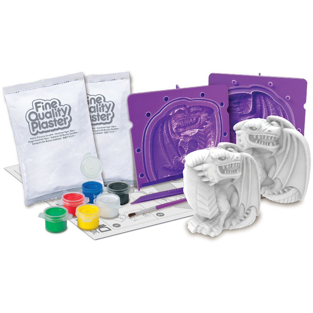 4M - Mould & Paint Craft Kit - 3D Dragon