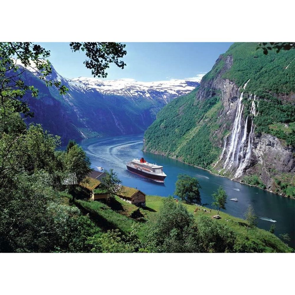 Ravensburger Norwegian Fjord Jigsaw Puzzle - 1000 Pcs