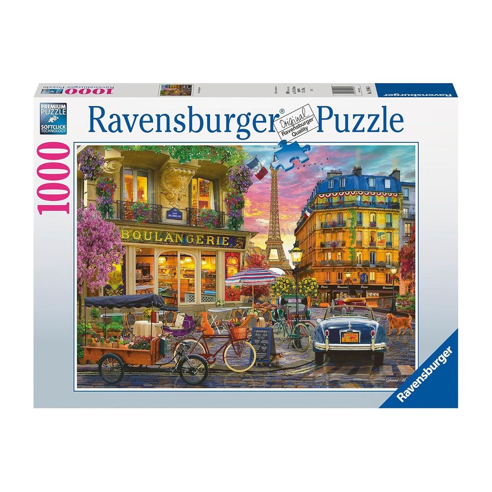 Ravensburger Paris At Dawn Jigsaw Puzzle - 1000 Pcs