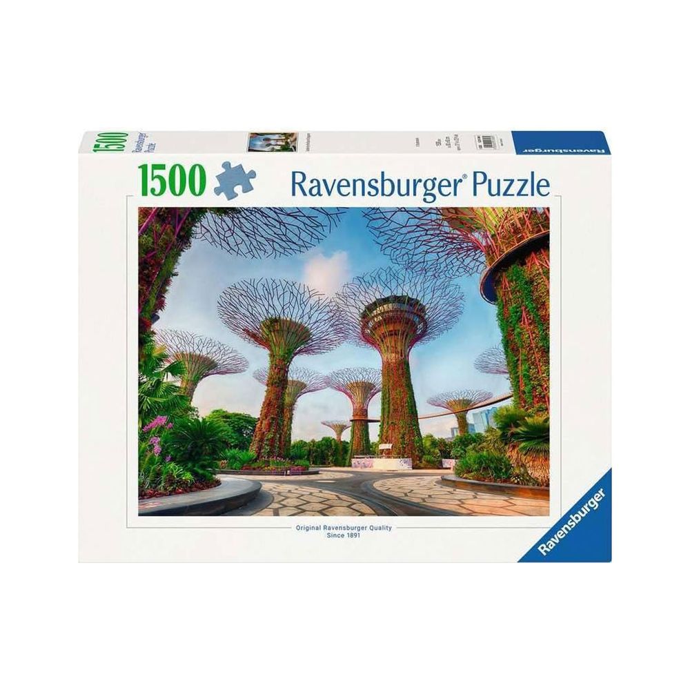 Ravensburger Garden By The Bay At Singapore Jigsaw Puzzle - 1500 Pcs