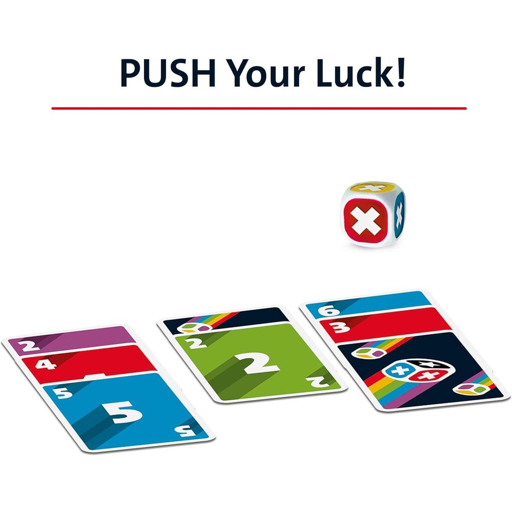 Ravensburger Push Family Card Game - Push Your Luck