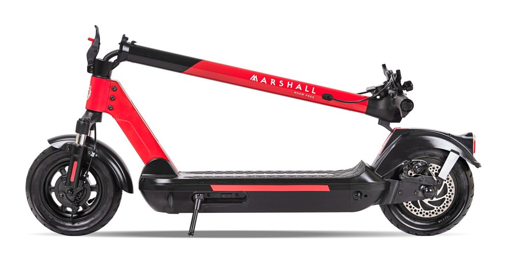 Marshall - Apex A1 Electric Scooter - Red