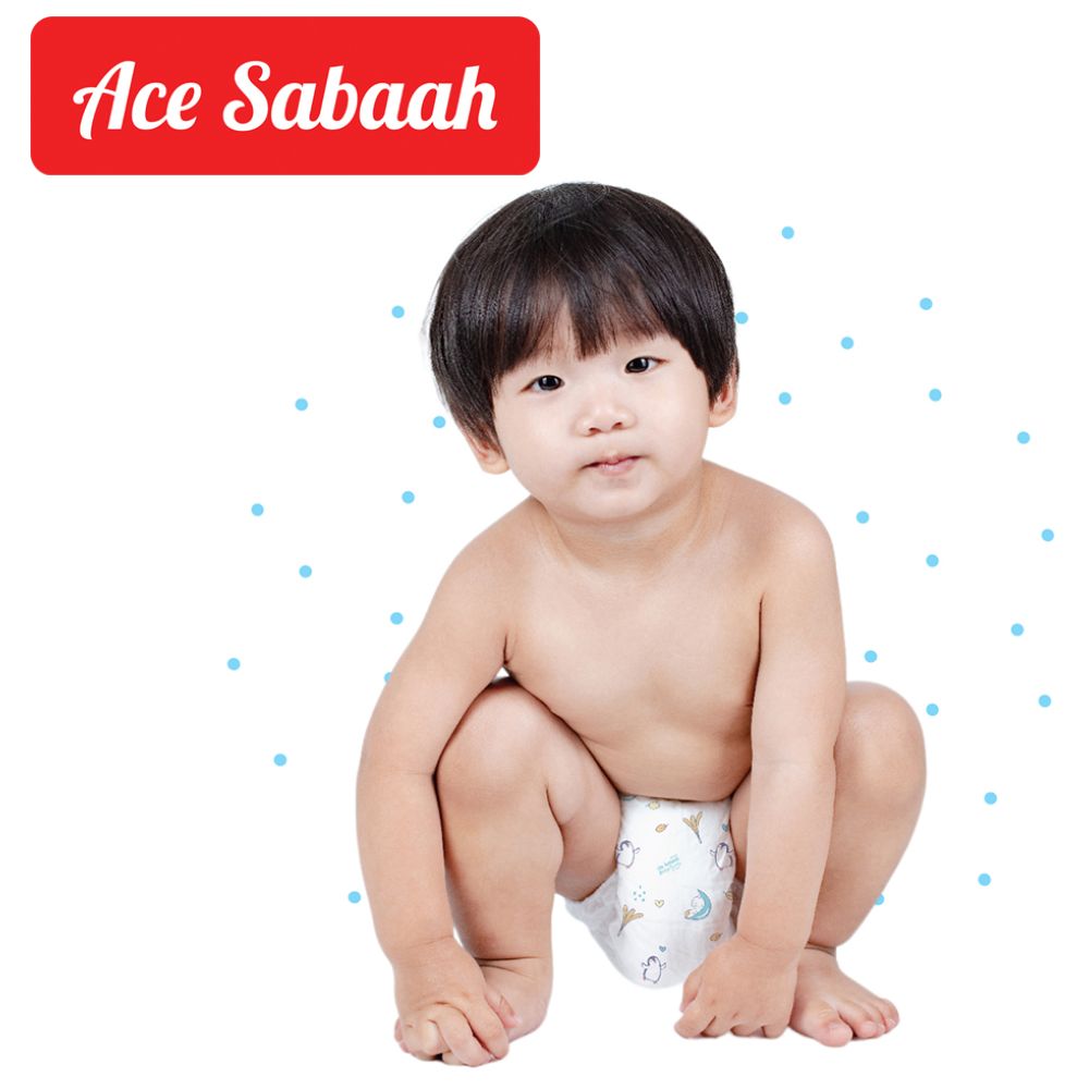 Ace Sabaah - Baby Diaper Pants - Size 2 - Mini - 3-7kg - 72pcs