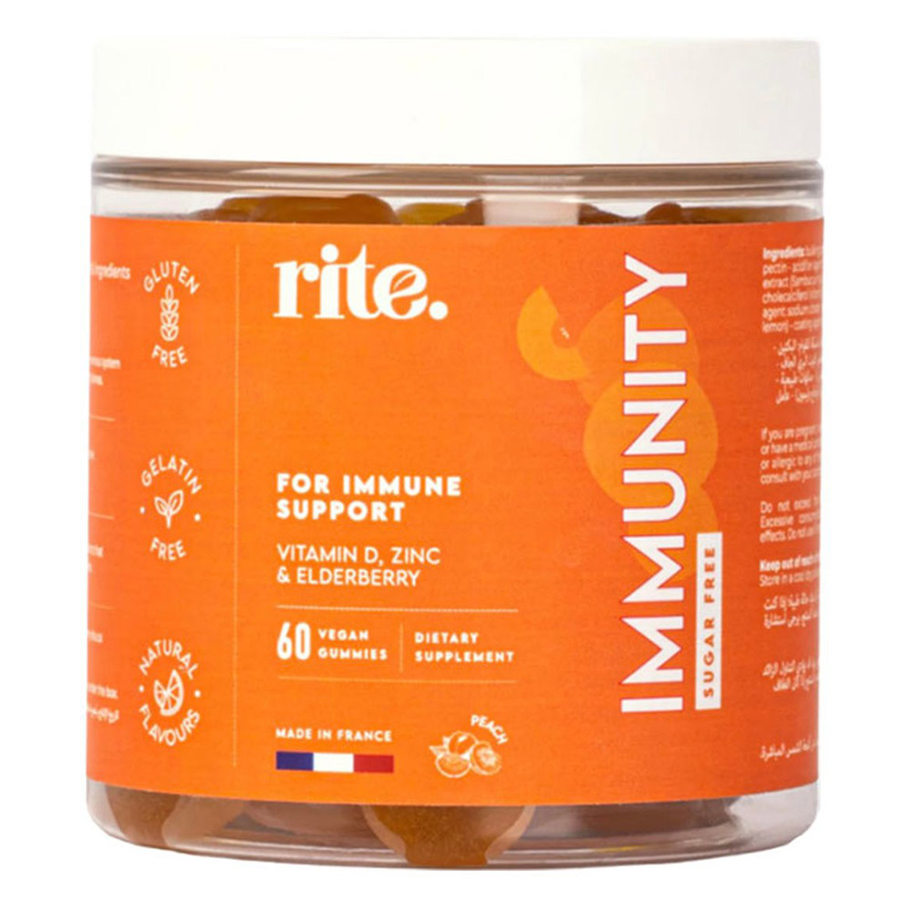 Rite - Immunity Vegan Vitamins Gummies - 60 Pcs